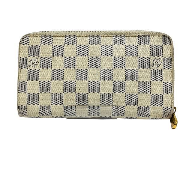 Louis Vuitton Damier Azure Zippy Organizer N60012 Long Wallet Unisex