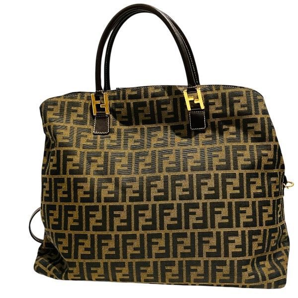 Fendi Zucca Pattern 2-way Bag Handbag Shoulder Bag Unisex