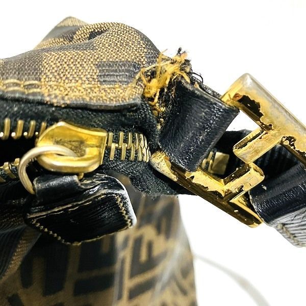 Fendi Zucca Pattern Bag Shoulder Bag Unisex