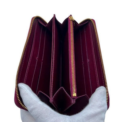 Louis Vuitton Vernis Zippy Wallet M93575 Long Wallet Women