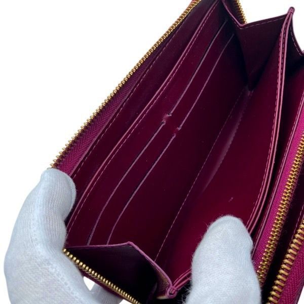 Louis Vuitton Vernis Zippy Wallet M93575 Long Wallet Women
