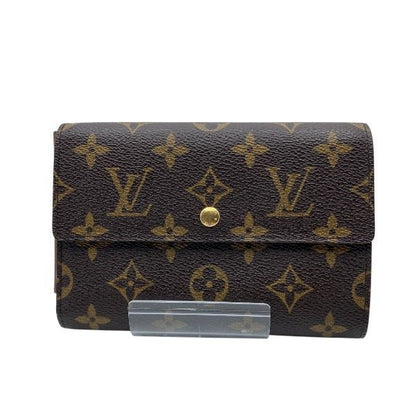 Louis Vuitton Monogram Porte Trésor Étui Papier M61202 Trifold Wallet Unisex