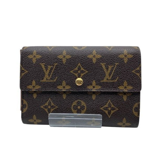 Louis Vuitton Monogram Porte Trésor Étui Papier M61202 Trifold Wallet Unisex