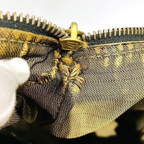 Fendi Zucca Pattern Bag Shoulder Bag Unisex