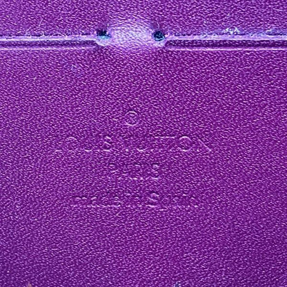 Louis Vuitton Vernis Zippy Wallet M93575 Long Wallet Women