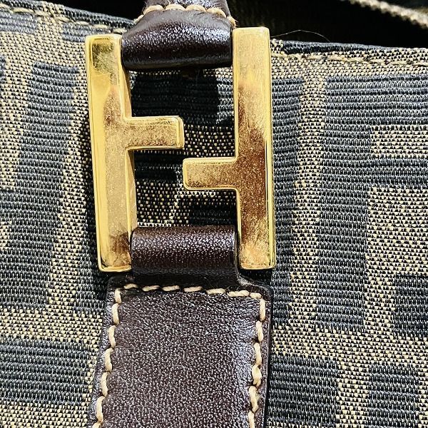 Fendi Zucca Pattern 2-way Bag Handbag Shoulder Bag Unisex