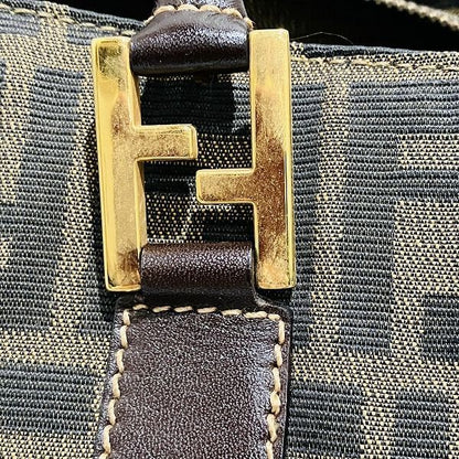 Fendi Zucca Pattern 2-way Bag Handbag Shoulder Bag Unisex