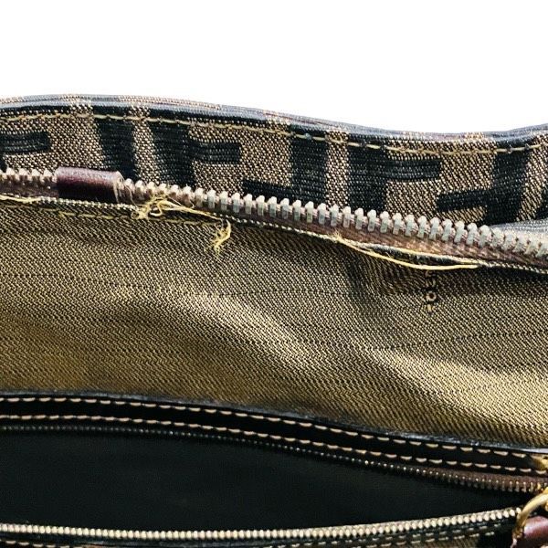 Fendi Zucca Pattern 2-way Bag Handbag Shoulder Bag Unisex