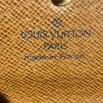 Louis Vuitton Monogram Portefeuille International M61217 Long Wallet Unisex
