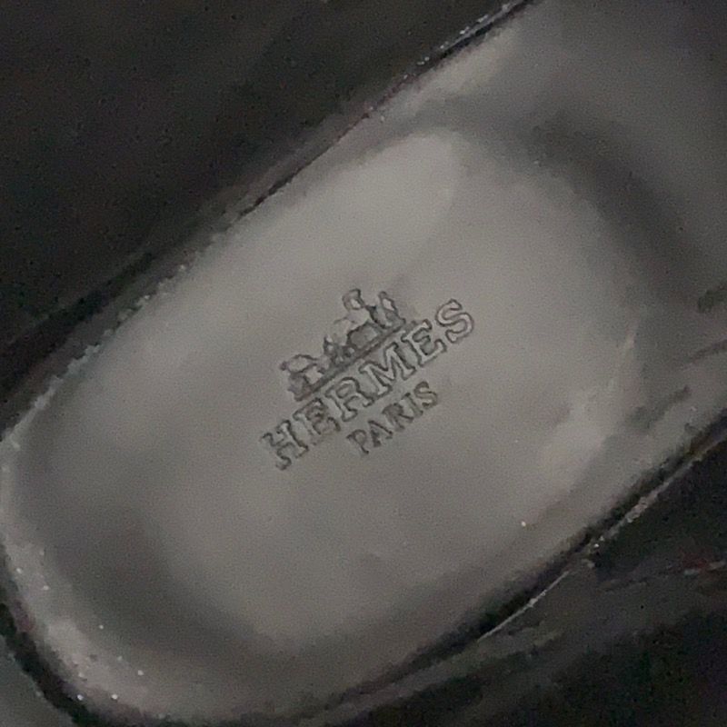 Hermes Fuji Boots Long Boots Shoes Leather Ivory Exlibris Quilting