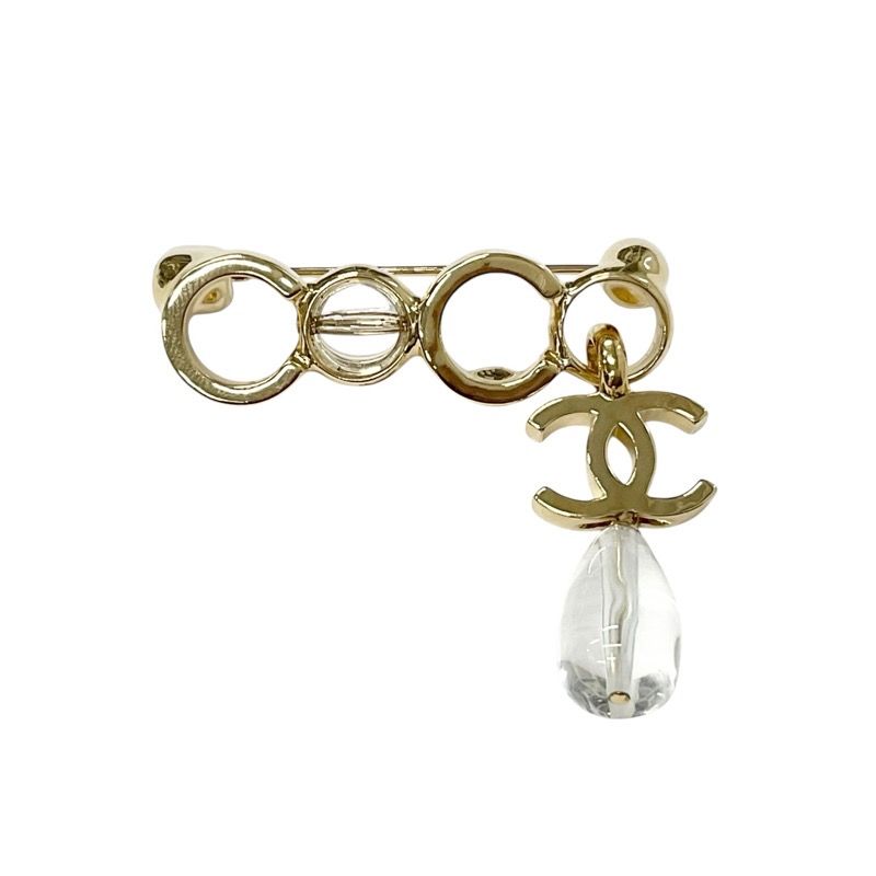 Chanel Brooch Corsage Gold Coco Mark COCO Charm