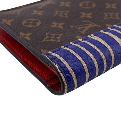 Louis Vuitton M69739 Foldable Portefeuille Blazer Long Wallet Brown Men's