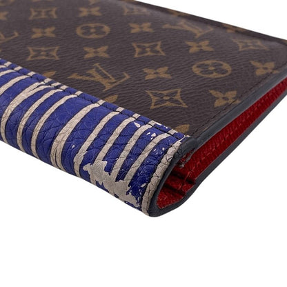 Louis Vuitton M69739 Foldable Portefeuille Blazer Long Wallet Brown Men's