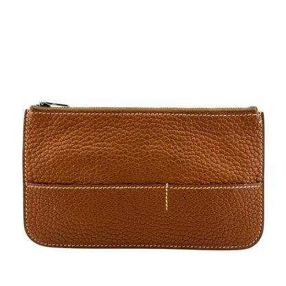Coin Case For Hermes Dogon GM Coin Case Pouch Dogon GM Coin Case Brown Unisex