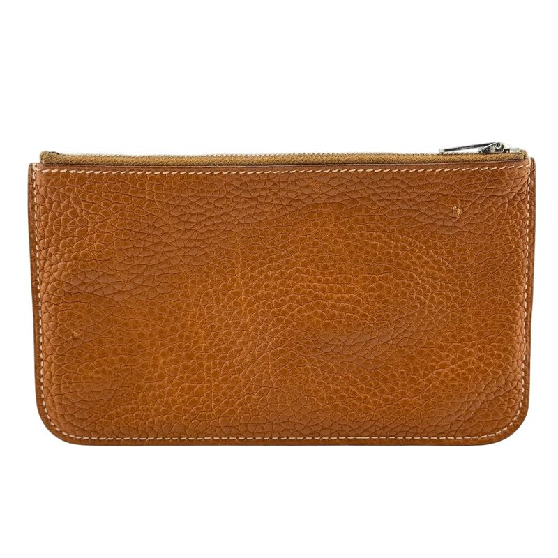 Coin Case For Hermes Dogon GM Coin Case Pouch Dogon GM Coin Case Brown Unisex