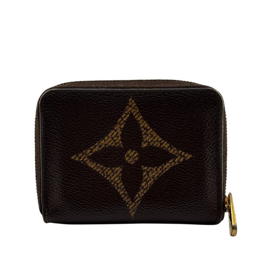 Louis Vuitton M69354 Coin Purse Card Case Zippy Coin Purse Coin Case Brown