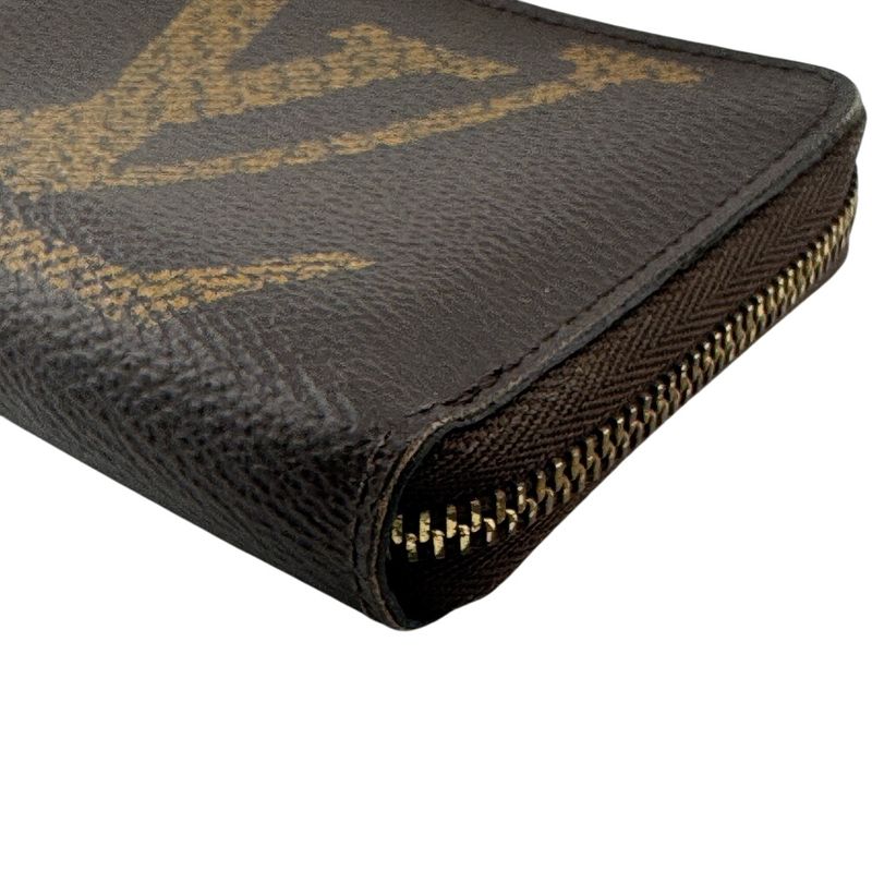 Louis Vuitton M69354 Coin Purse Card Case Zippy Coin Purse Coin Case Brown