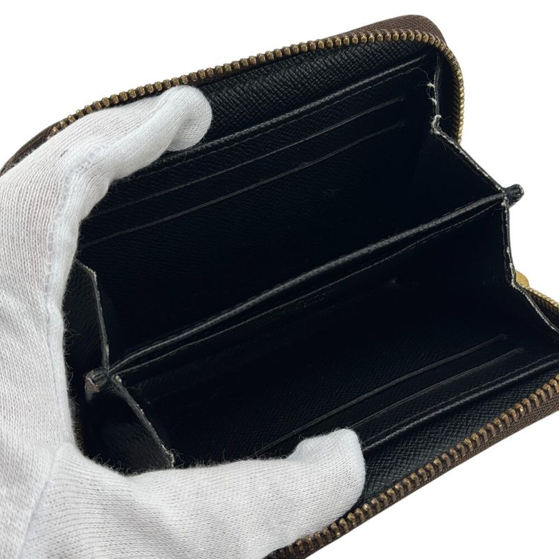 Louis Vuitton M69354 Coin Purse Card Case Zippy Coin Purse Coin Case Brown