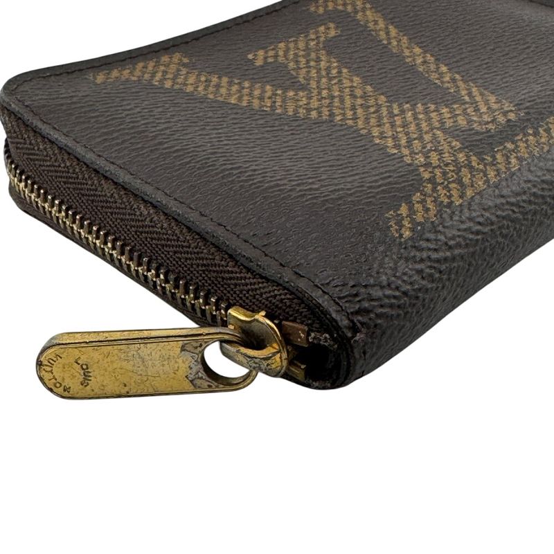Louis Vuitton M69354 Coin Purse Card Case Zippy Coin Purse Coin Case Brown