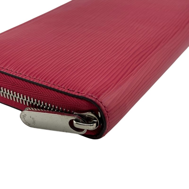 Louis Vuitton M62580 Round Zipper Zippy Wallet Long Wallet Pink Ladies