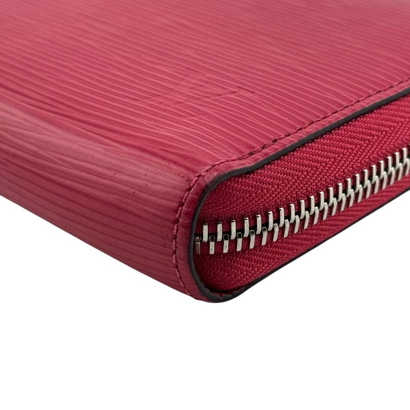 Louis Vuitton M62580 Round Zipper Zippy Wallet Long Wallet Pink Ladies
