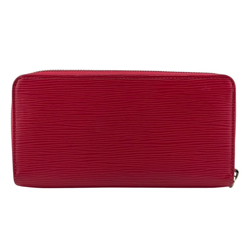 Louis Vuitton M62580 Round Zipper Zippy Wallet Long Wallet Pink Ladies