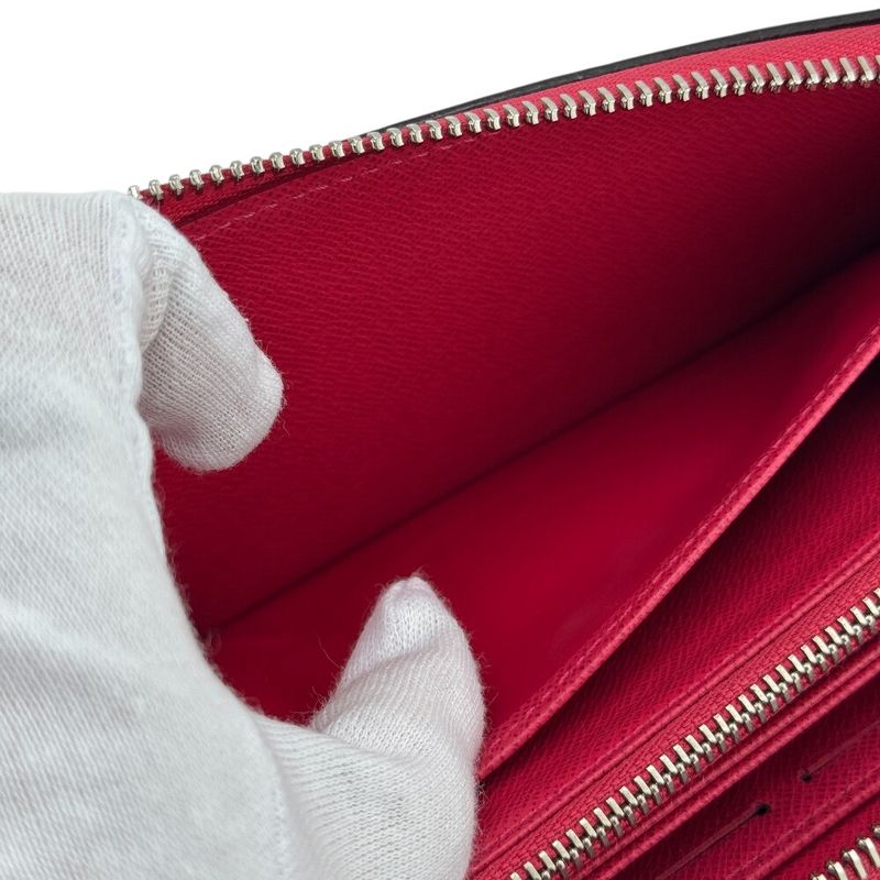 Louis Vuitton M62580 Round Zipper Zippy Wallet Long Wallet Pink Ladies