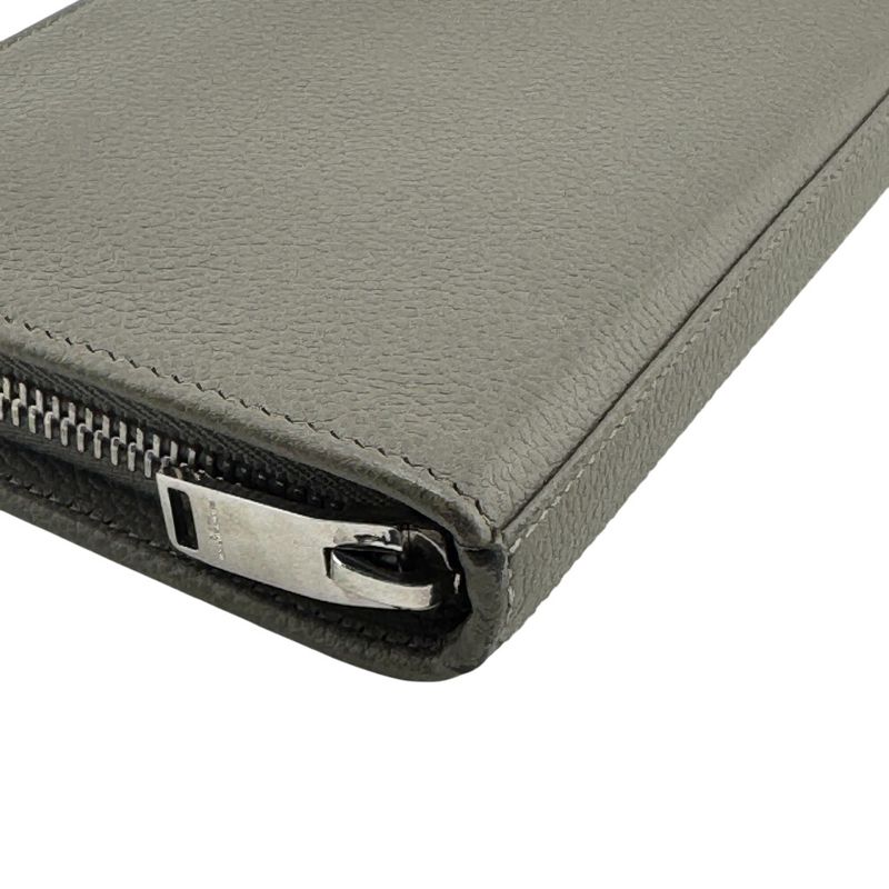 Saint Laurent Paris 326599 Round Zipper Long Wallet Glazed Women