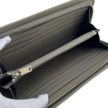 Saint Laurent Paris 326599 Round Zipper Long Wallet Glazed Women