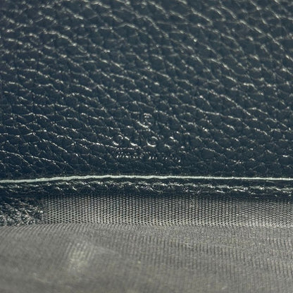 Gucci 570661 Round Zipper Zumi Long Wallet Black Unisex