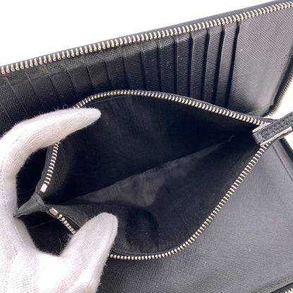 Prada 2ml220 Long Wallet Black Men's