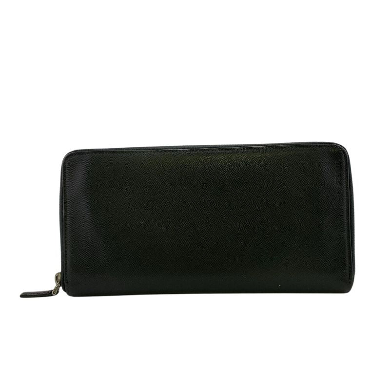 Prada 2ml220 Long Wallet Black Men's