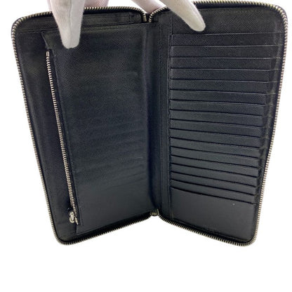 Prada 2ml220 Long Wallet Black Men's