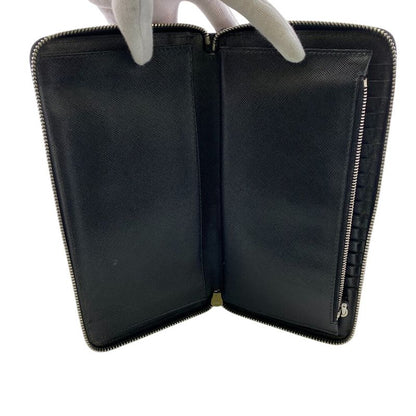 Prada 2ml220 Long Wallet Black Men's
