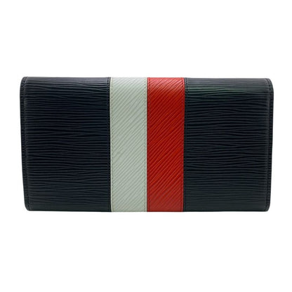 Louis Vuitton M62985 Portefeuille Sarah Long Wallet Black Men's