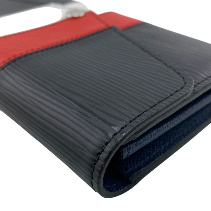 Louis Vuitton M62985 Portefeuille Sarah Long Wallet Black Men's