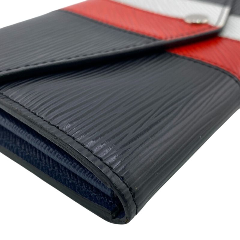 Louis Vuitton M62985 Portefeuille Sarah Long Wallet Black Men's