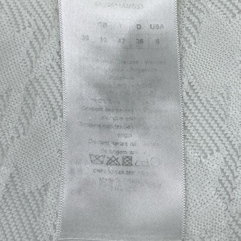 Christian DIOR White Staggered Sleeveless Dress 4a24611am533 USA6