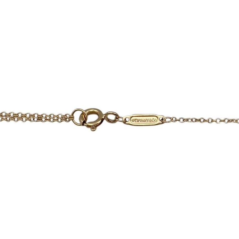 Tiffany & Co Necklace T-smile Pendant Small 60011679 Au750 Yellow Gold Tiffany