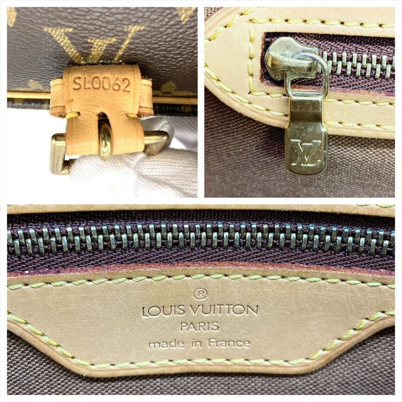 Louis Vuitton Sologne Shoulder Bag Monogram Canvas M42250 Brown Gold Hardware