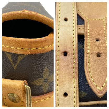 Louis Vuitton Sologne Shoulder Bag Monogram Canvas M42250 Brown Gold Hardware