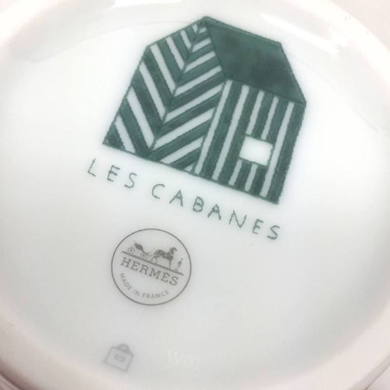 Hermes Mug Purse Maison LES Cabanes Mug Single Dish Unused Aq11831