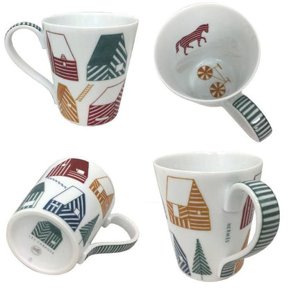 Hermes Mug Purse Maison LES Cabanes Mug Single Dish Unused Aq11831