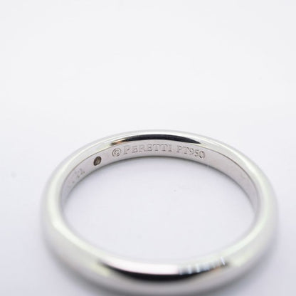 Tiffany & Co Ring Stacking Band 1PD Pt950 Platinum Diamond #115 Ladies