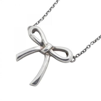 Tiffany & Co Necklace With Ribbon Motif In 925 Silver For Women