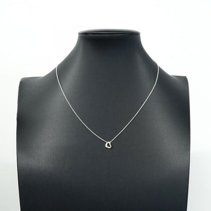 Tiffany & Co Necklace Open Heart Silver 925 Ladies