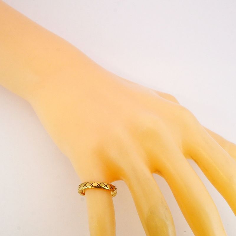 Chanel Ring Coco Crush 18K Yellow Gold Yellow Gold #50 Ladies