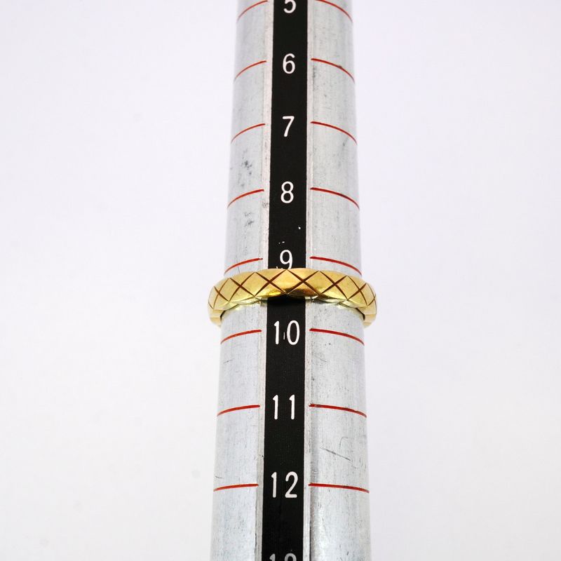Chanel Ring Coco Crush 18K Yellow Gold Yellow Gold #50 Ladies