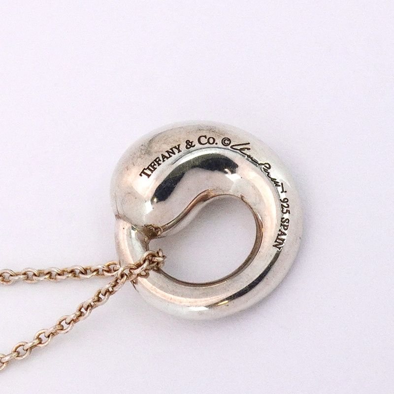 Tiffany & Co Necklace Eternal Circle 925 Silver Ladies