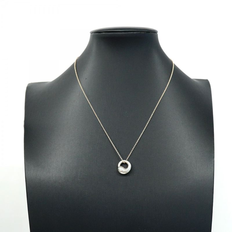 Tiffany & Co Necklace Eternal Circle 925 Silver Ladies